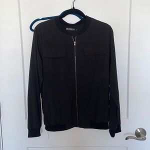 Black Bomber Jacket